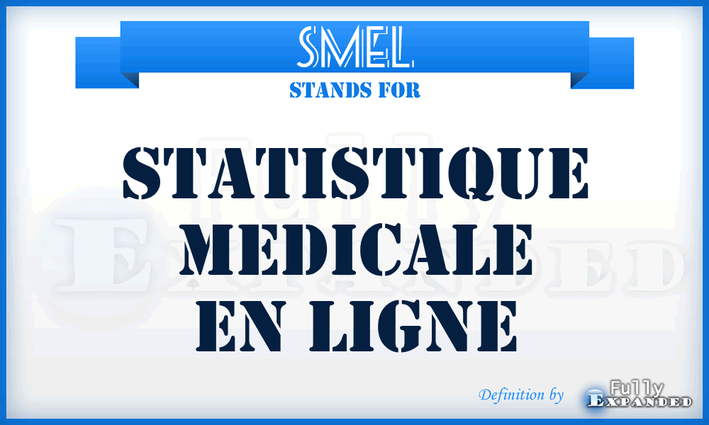 SMEL - Statistique Medicale En Ligne