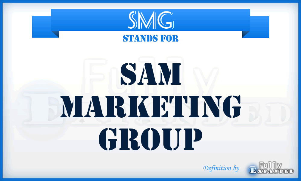 SMG - Sam Marketing Group