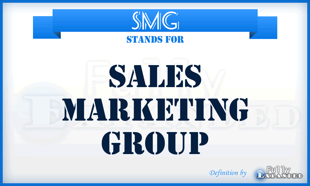 SMG - Sales Marketing Group