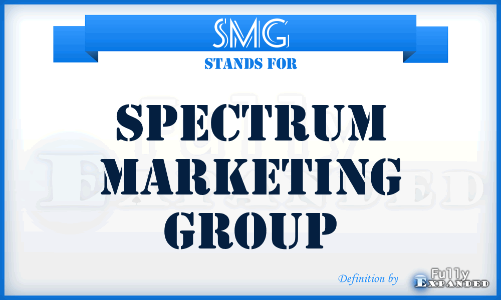 SMG - Spectrum Marketing Group