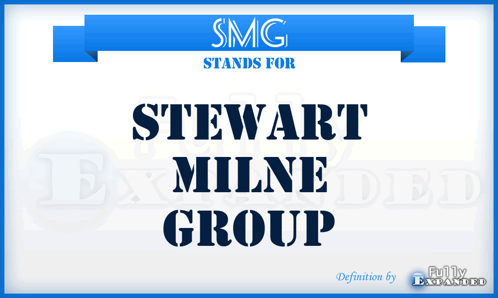 SMG - Stewart Milne Group