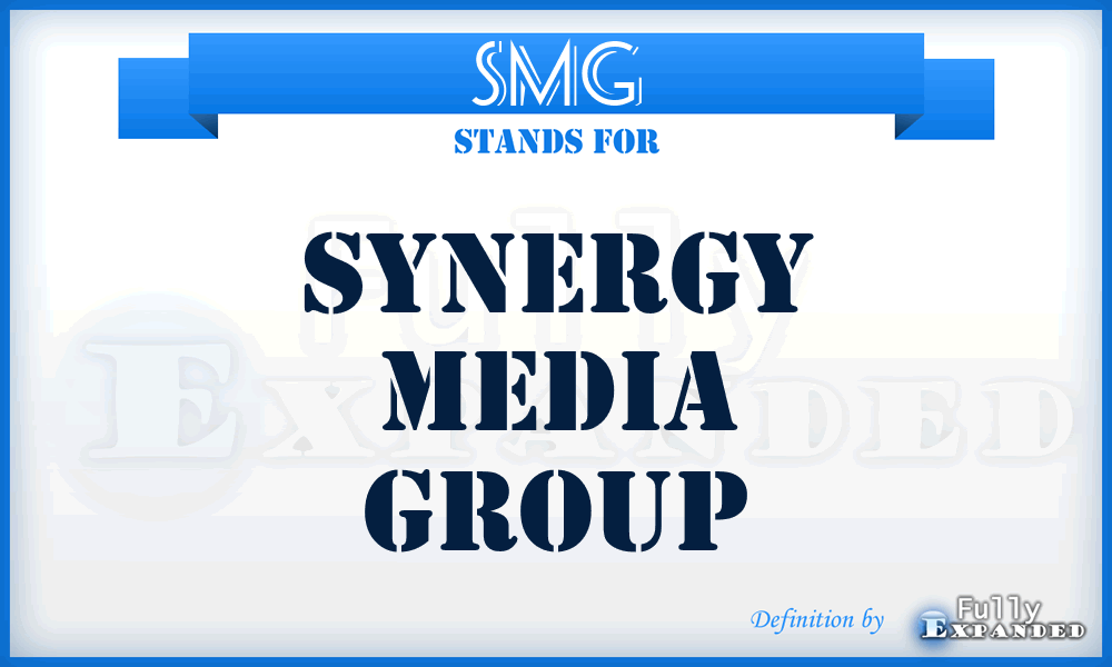 SMG - Synergy Media Group