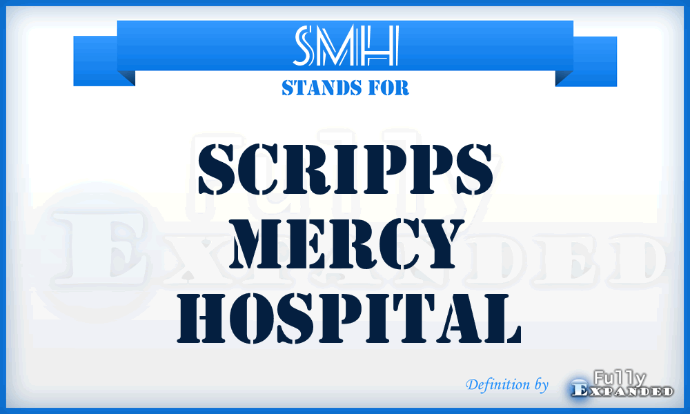 SMH - Scripps Mercy Hospital