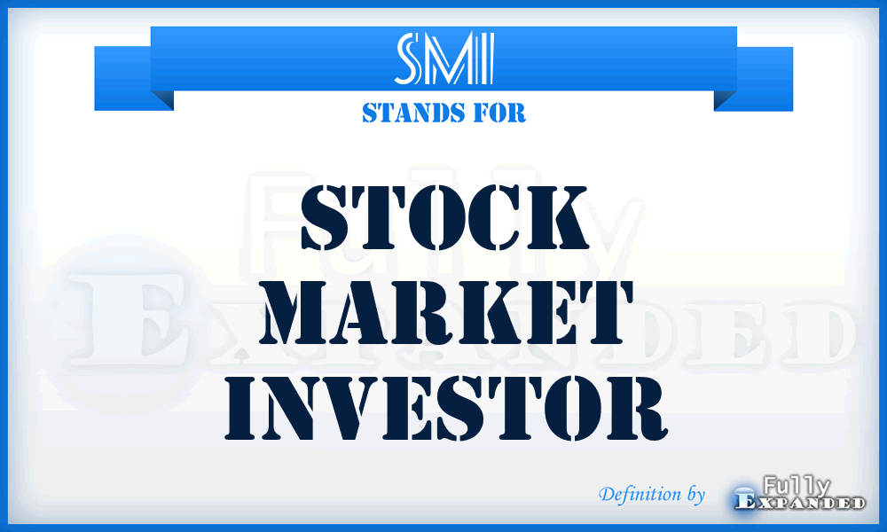 SMI - Stock Market Investor