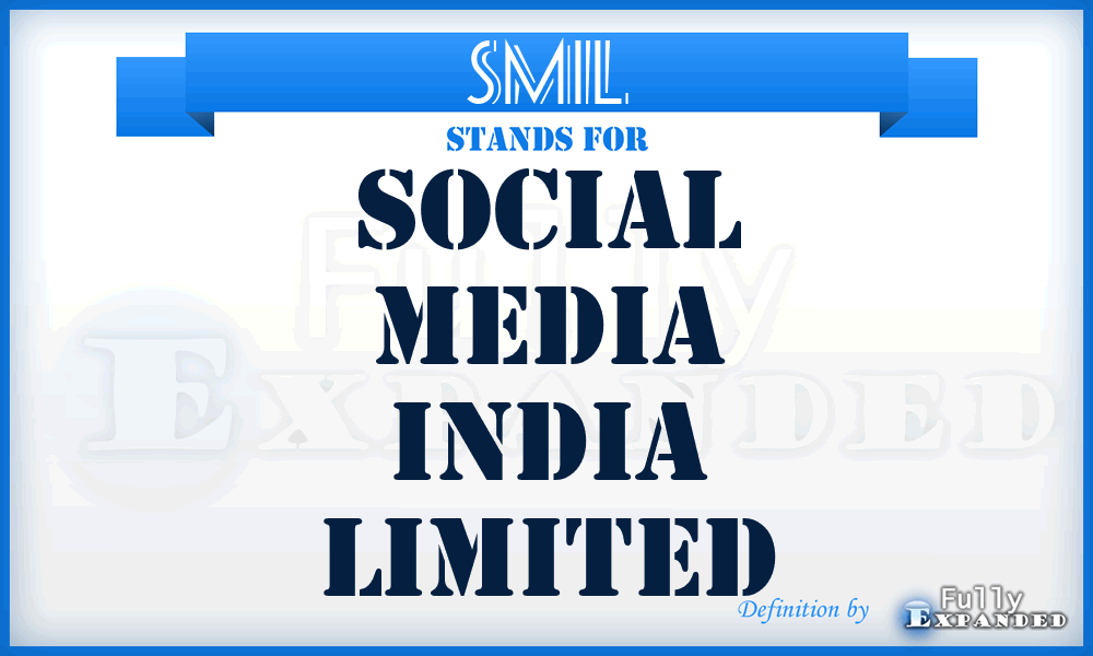 SMIL - Social Media India Limited