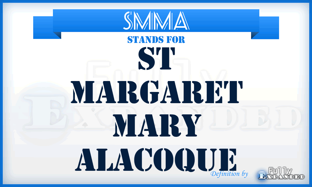 SMMA - St Margaret Mary Alacoque