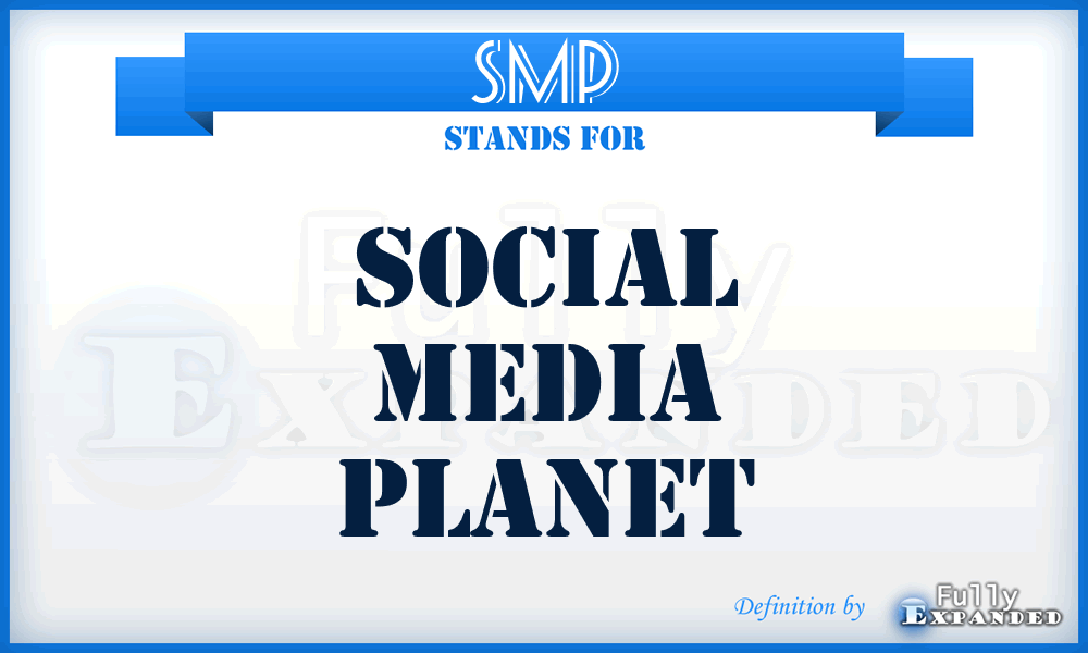 SMP - Social Media Planet