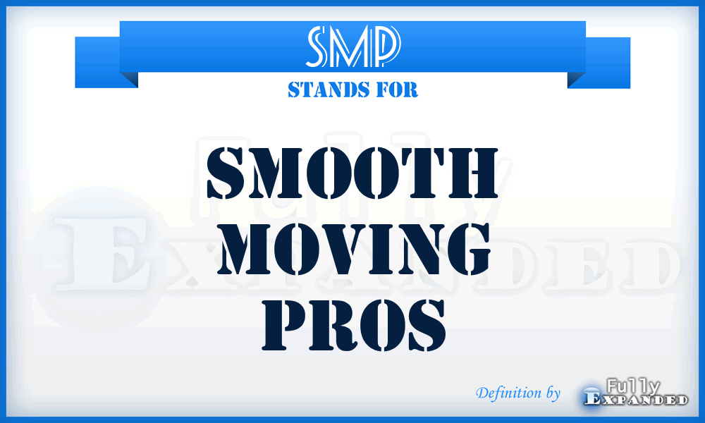 SMP - Smooth Moving Pros