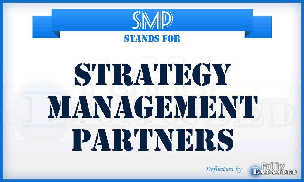 SMP - Strategy Management Partners