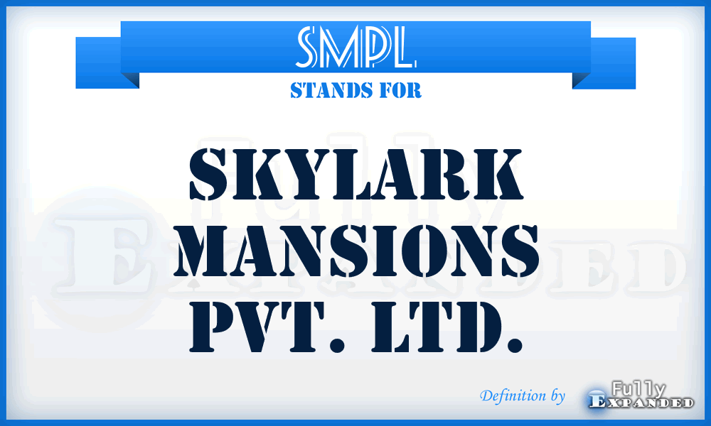 SMPL - Skylark Mansions Pvt. Ltd.