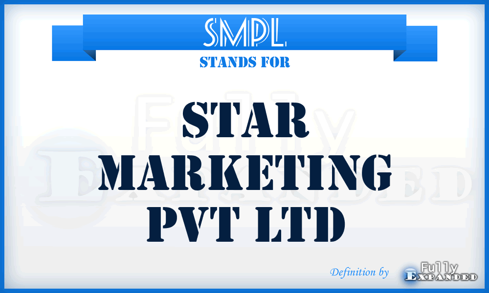 SMPL - Star Marketing Pvt Ltd