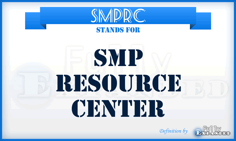 SMPRC - SMP Resource Center