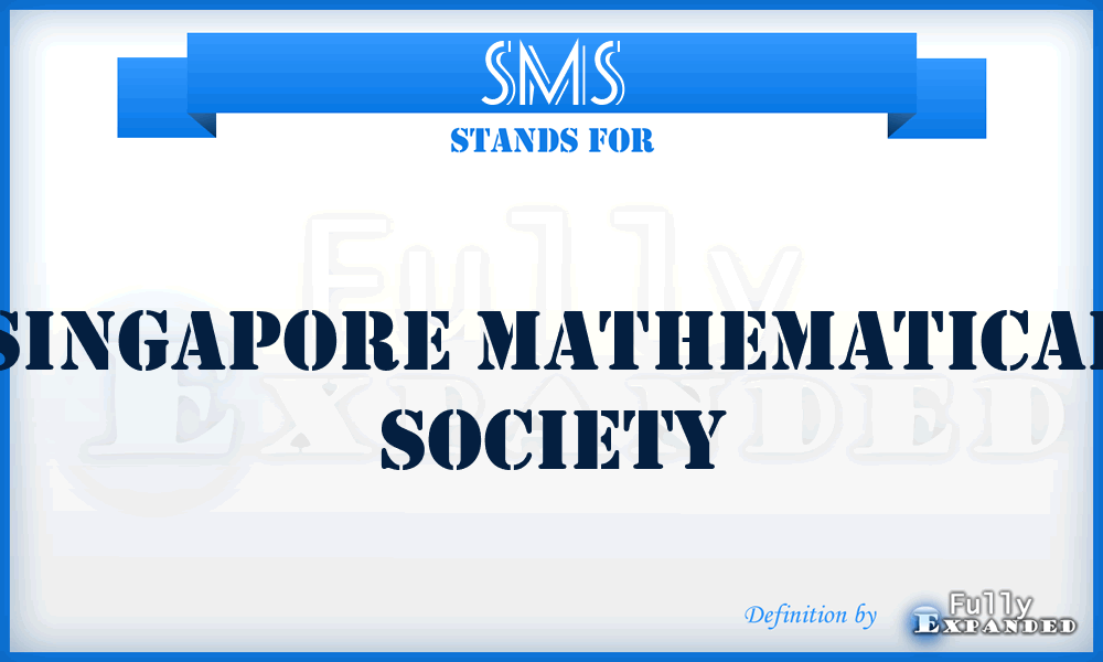 SMS - Singapore Mathematical Society