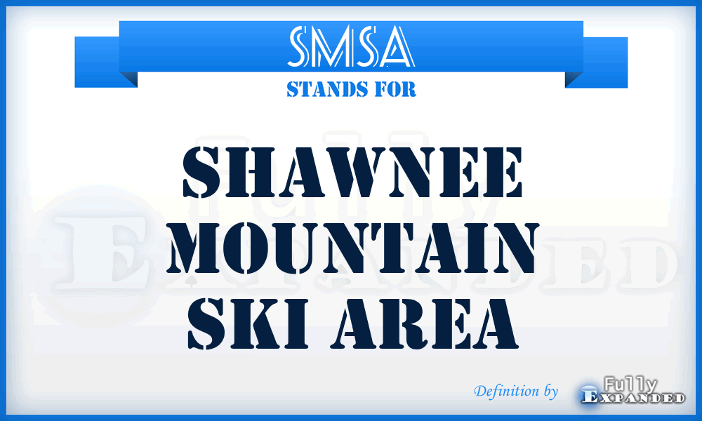 SMSA - Shawnee Mountain Ski Area