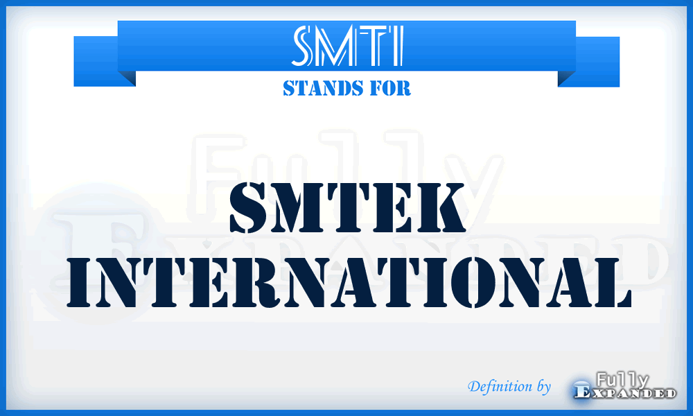 SMTI - SMTEK International