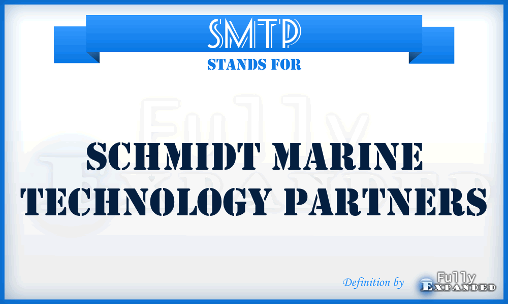 SMTP - Schmidt Marine Technology Partners