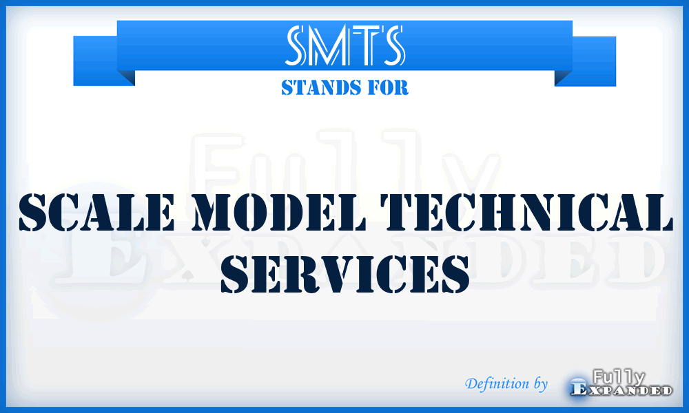 SMTS - Scale Model Technical Services