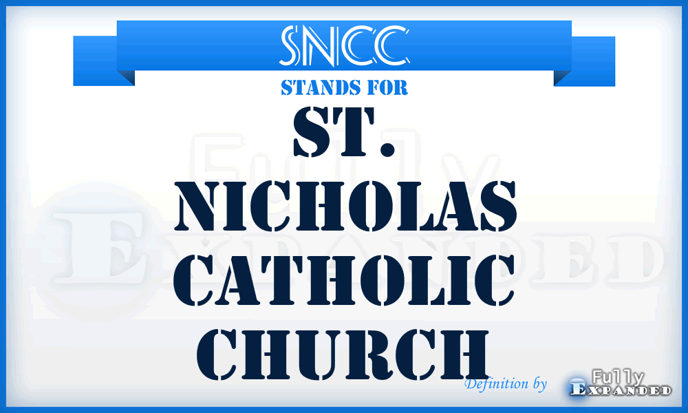 SNCC - St. Nicholas Catholic Church