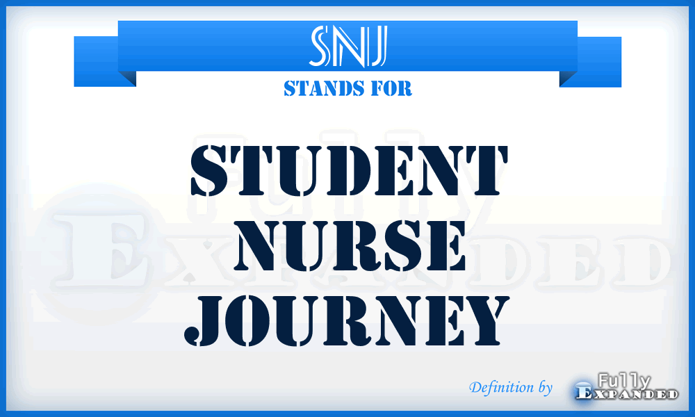 SNJ - Student Nurse Journey