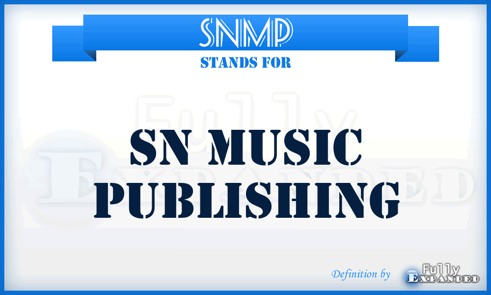SNMP - SN Music Publishing