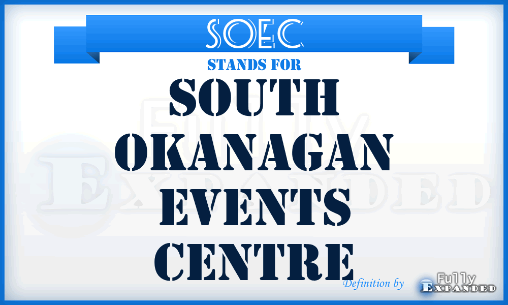 SOEC - South Okanagan Events Centre