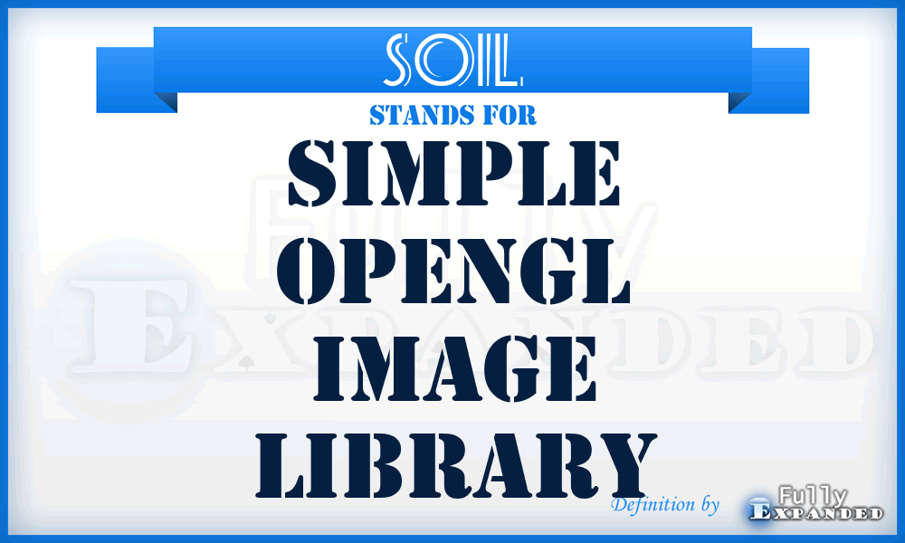 SOIL - Simple OpenGL Image Library