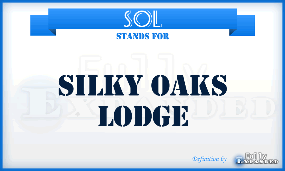 SOL - Silky Oaks Lodge