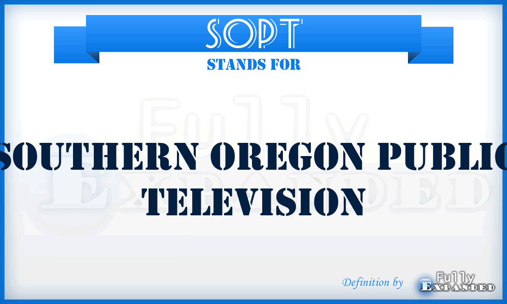 SOPT - Southern Oregon Public Television