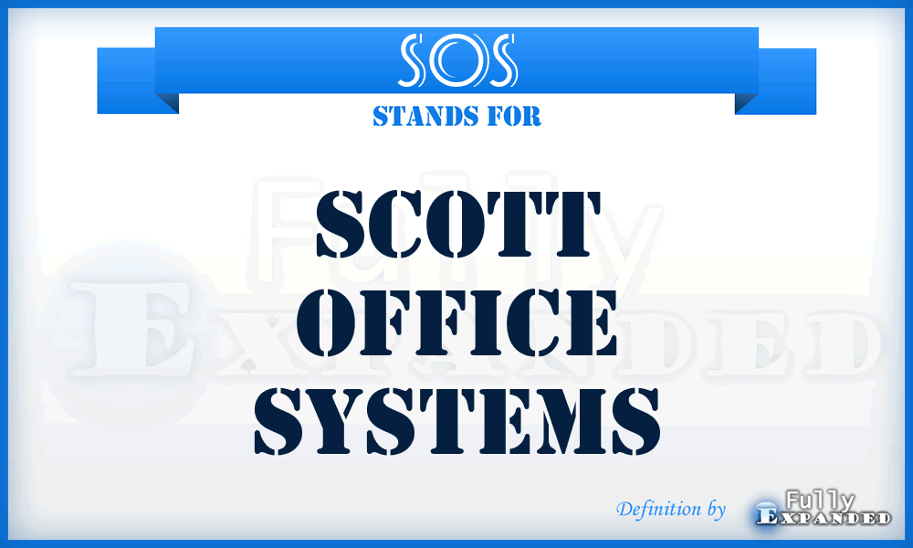 SOS - Scott Office Systems