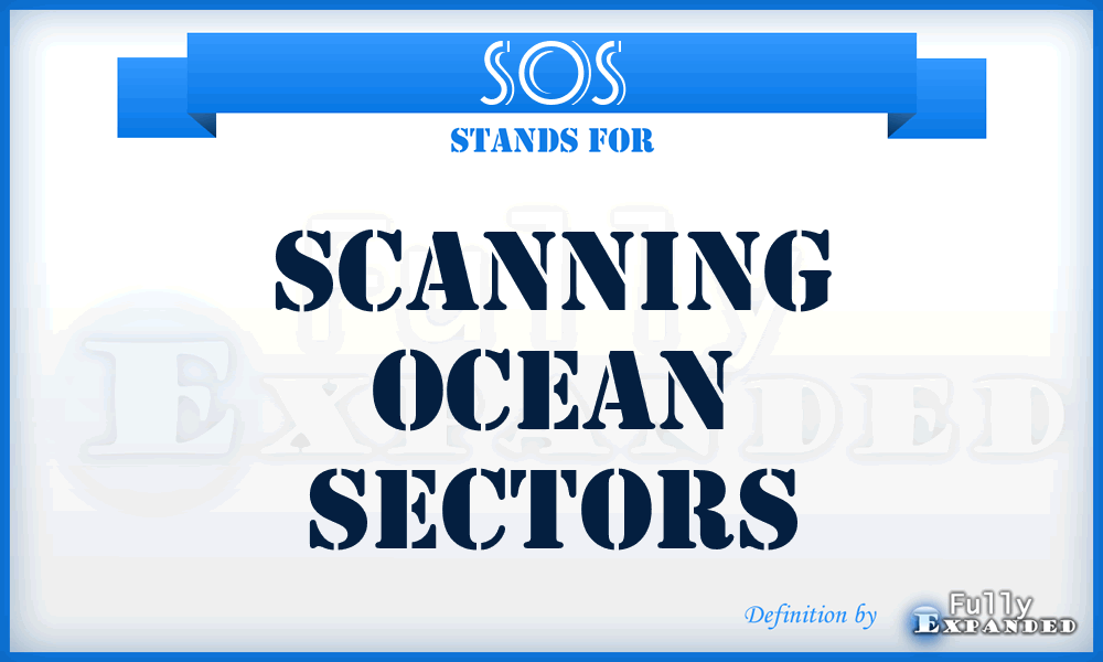 SOS - Scanning Ocean Sectors