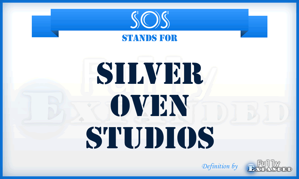 SOS - Silver Oven Studios