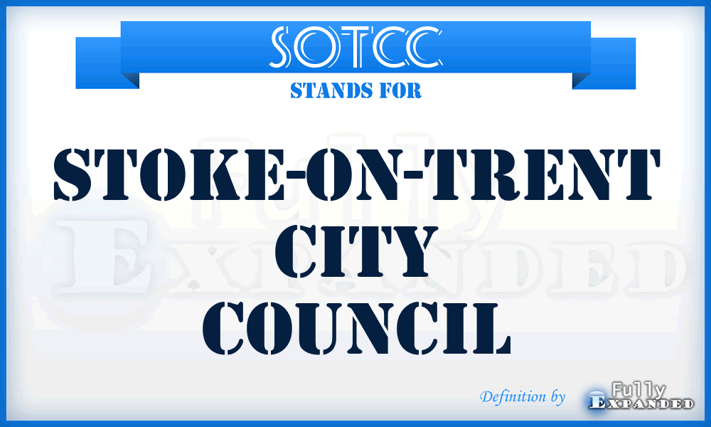 SOTCC - Stoke-On-Trent City Council