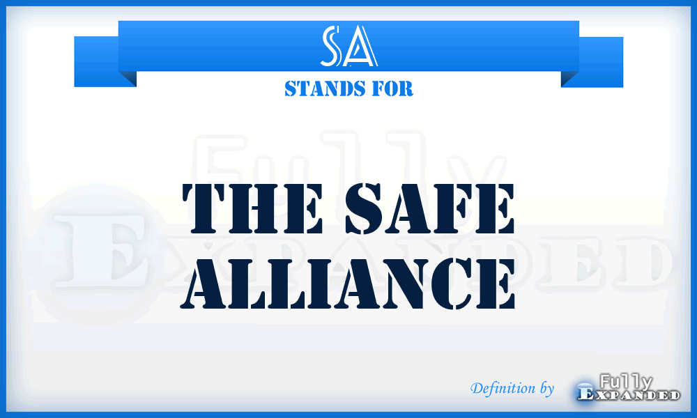 SA - The Safe Alliance