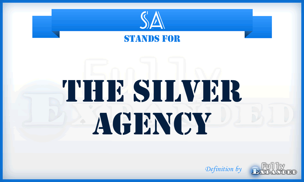 SA - The Silver Agency