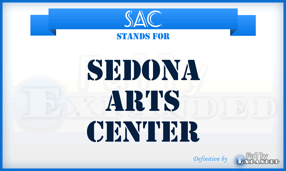 SAC - Sedona Arts Center
