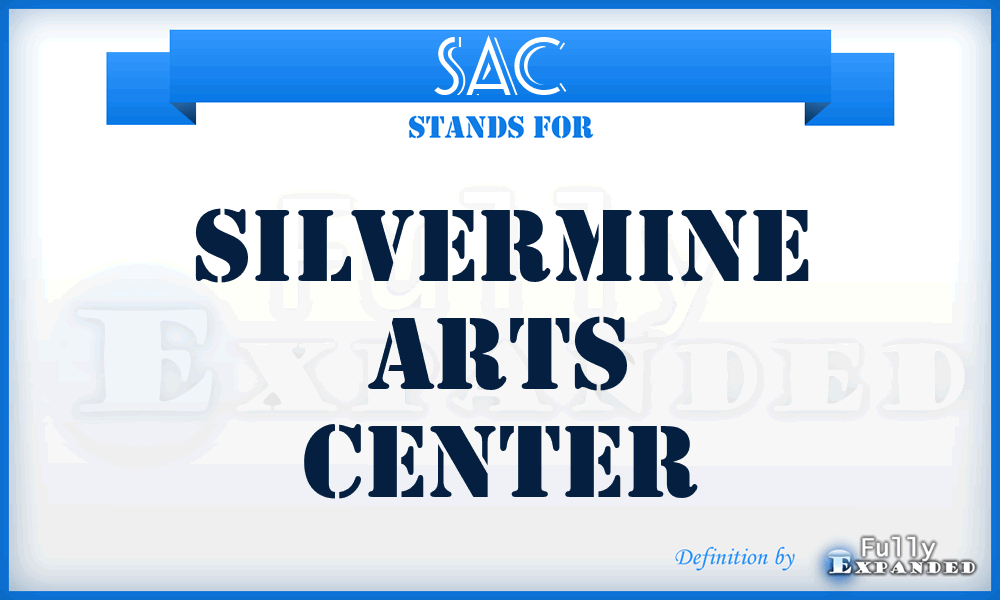 SAC - Silvermine Arts Center
