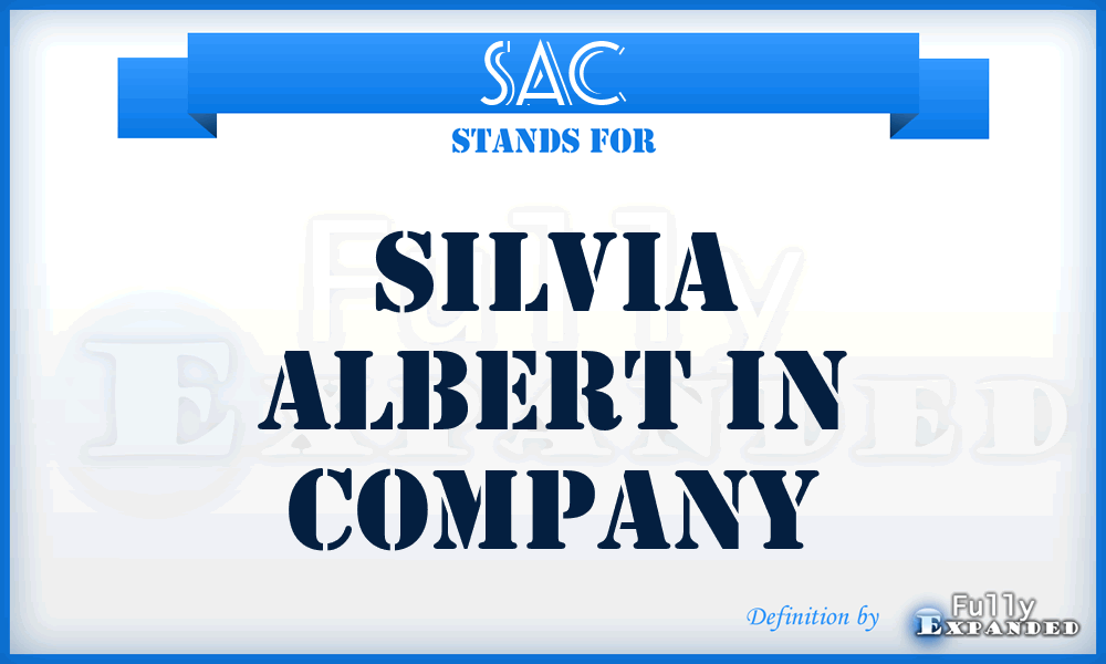 SAC - Silvia Albert in Company