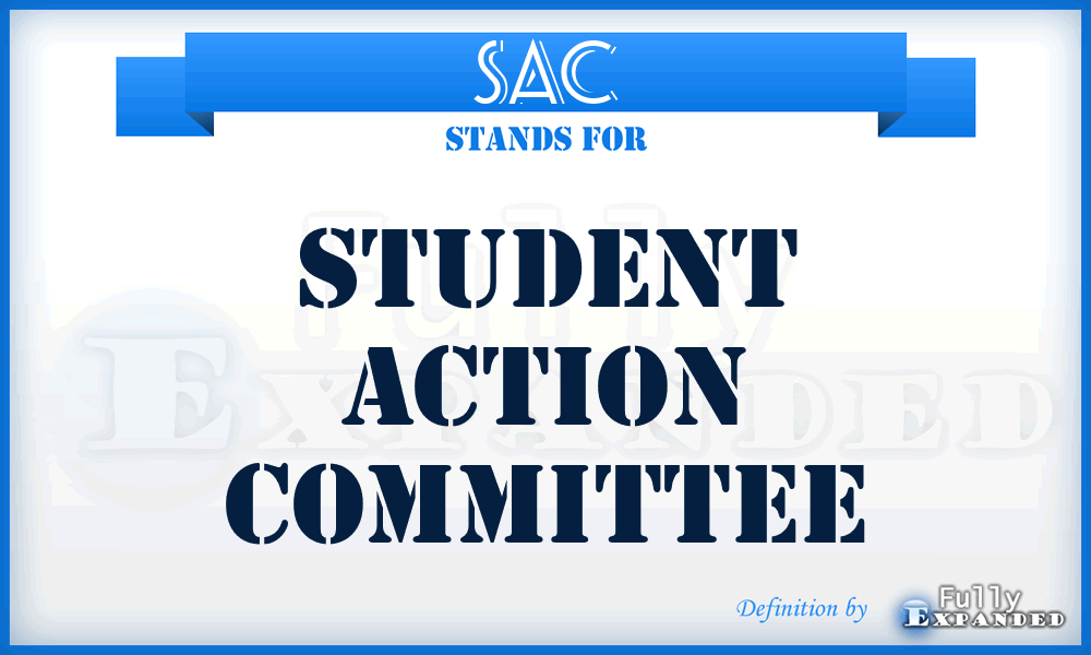 SAC - Student Action Committee