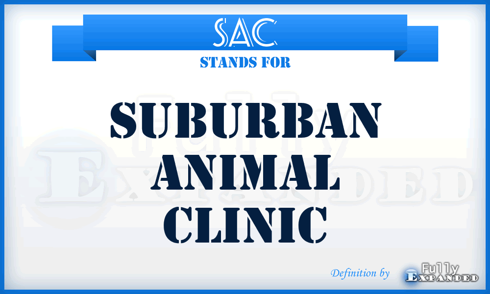 SAC - Suburban Animal Clinic