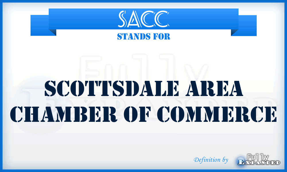 SACC - Scottsdale Area Chamber of Commerce