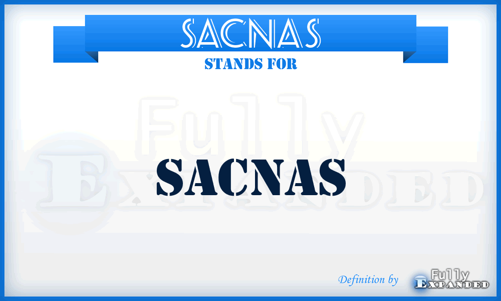 SACNAS - SACNAS