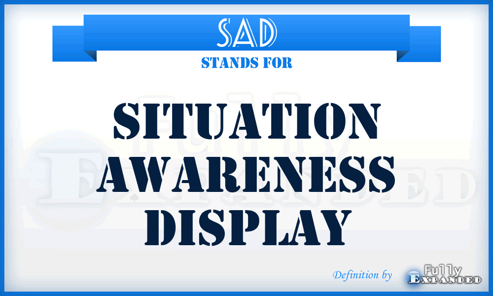 SAD - Situation Awareness Display