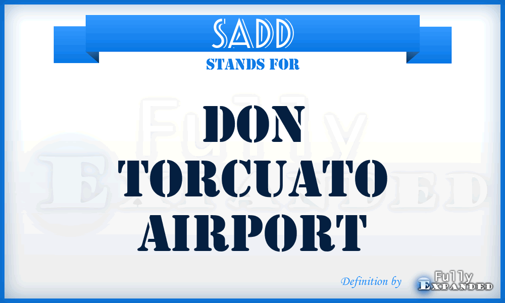 SADD - Don Torcuato airport