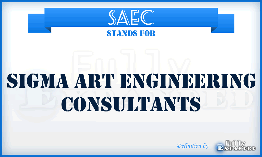 SAEC - Sigma Art Engineering Consultants