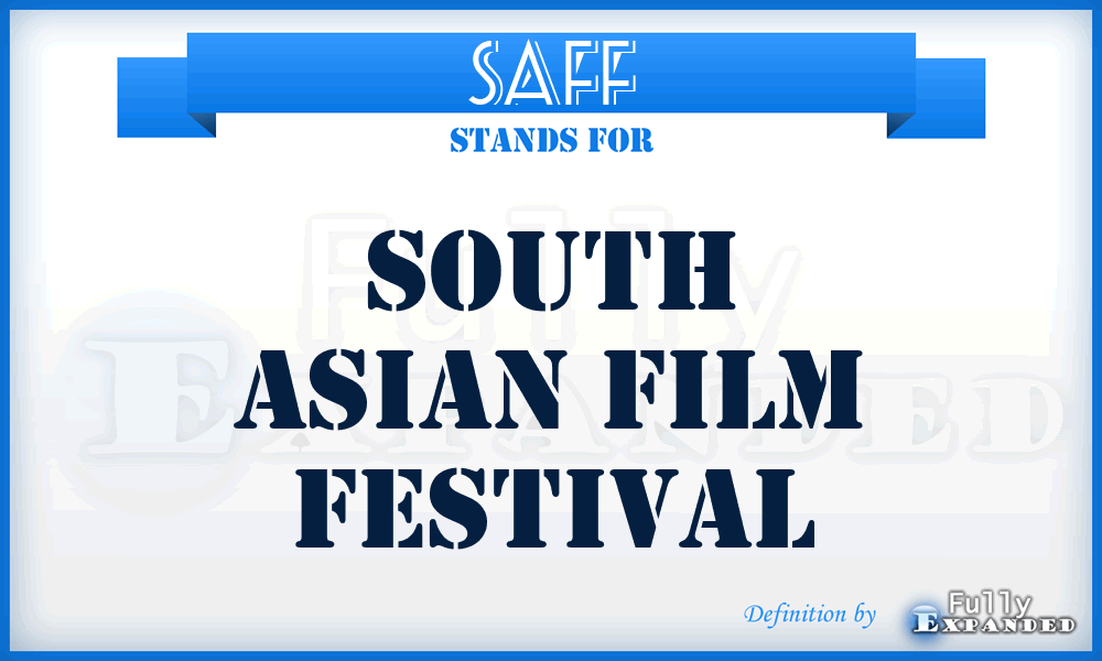 SAFF - South Asian Film Festival