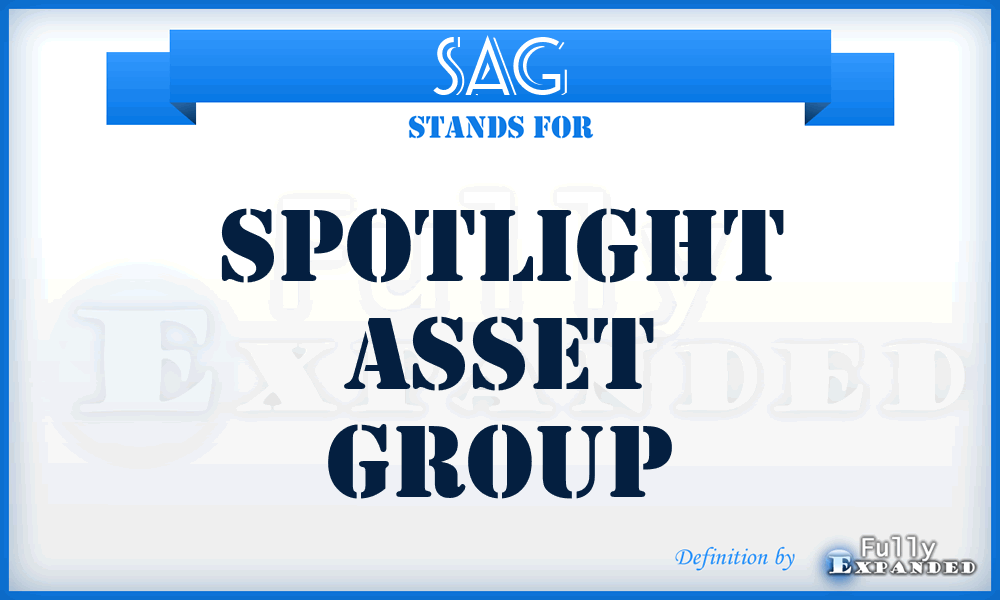 SAG - Spotlight Asset Group