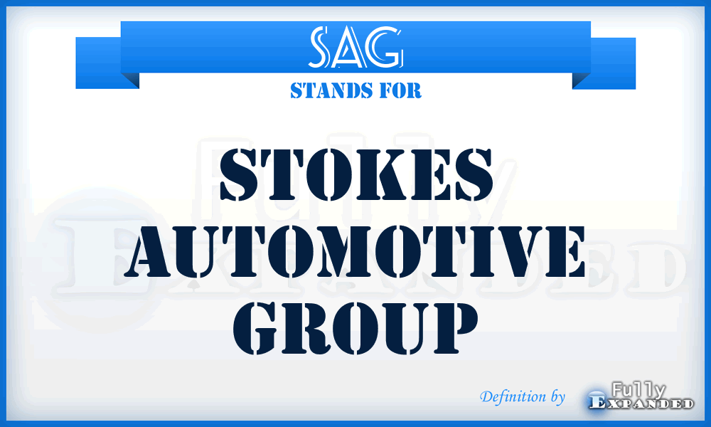 SAG - Stokes Automotive Group