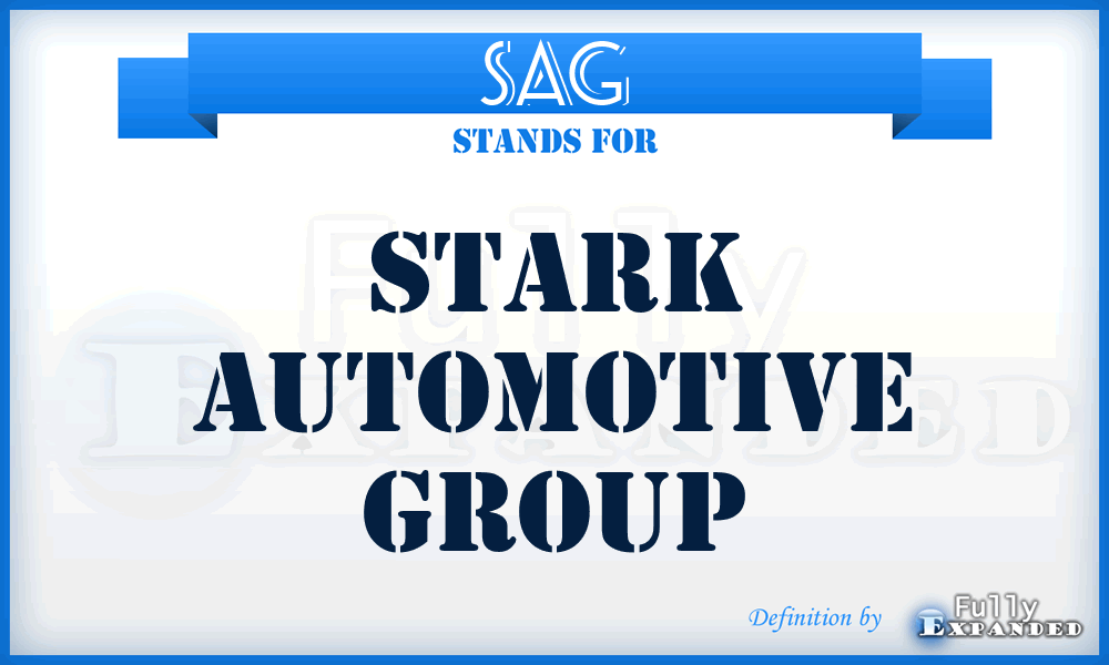 SAG - Stark Automotive Group