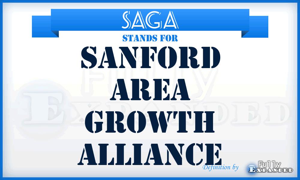 SAGA - Sanford Area Growth Alliance