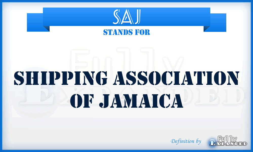 SAJ - Shipping Association of Jamaica